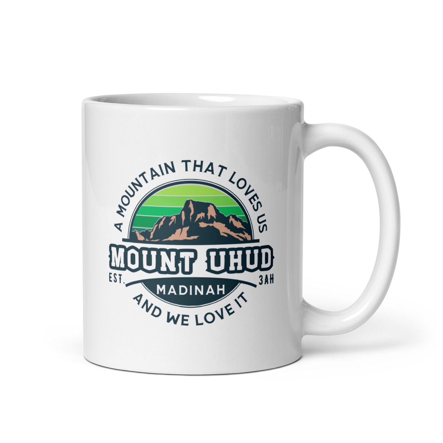 MUG Glossy White - LANDMARKS - MT UHUD