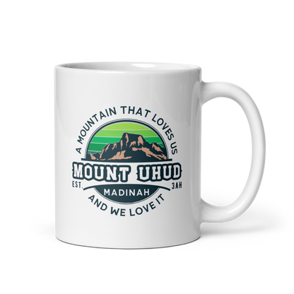 MUG Glossy White - LANDMARKS - MT UHUD