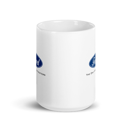 MUG Glossy White - FARD - Black