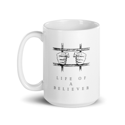 MUG Glossy White - LIFE OF A BELIEVER