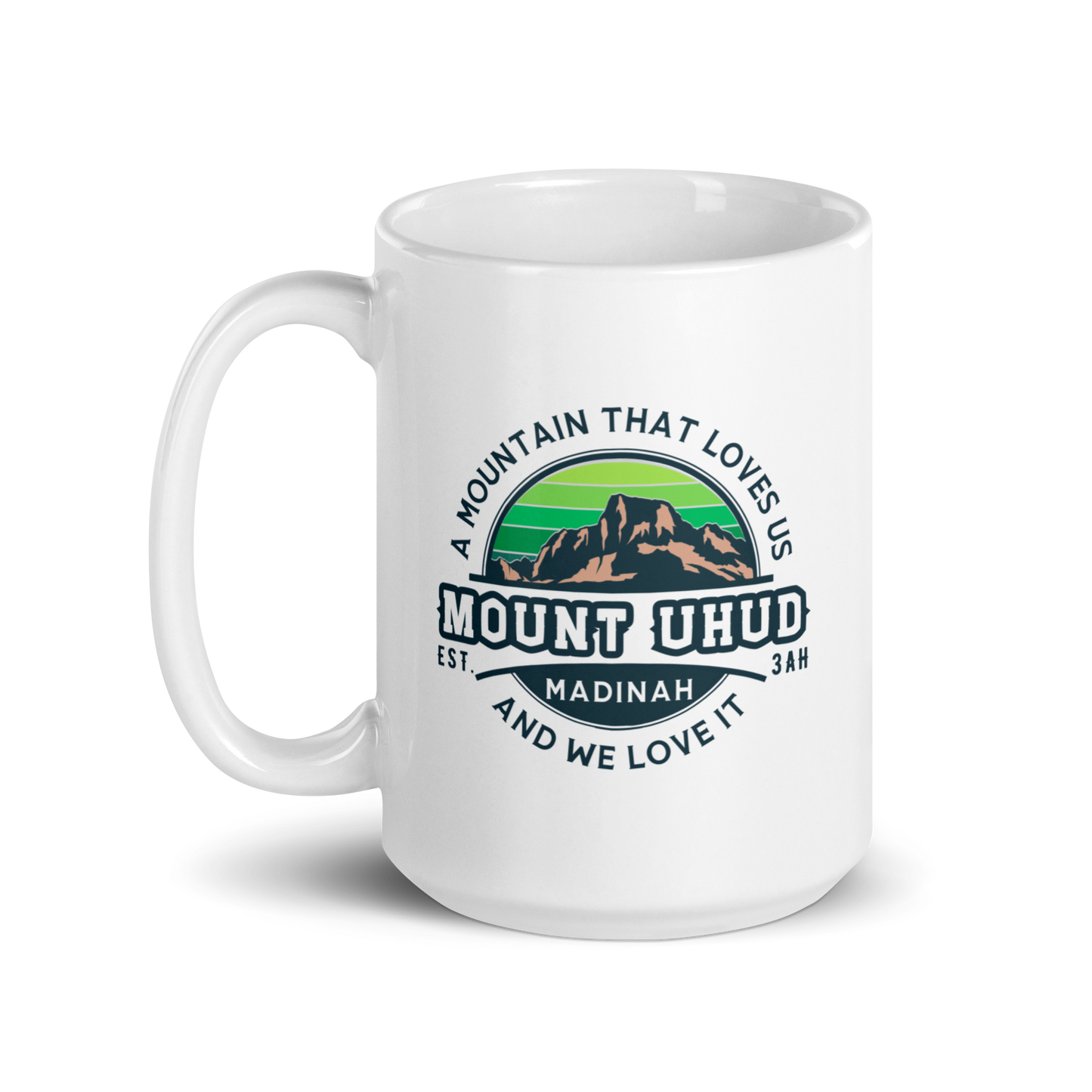 MUG Glossy White - LANDMARKS - MT UHUD