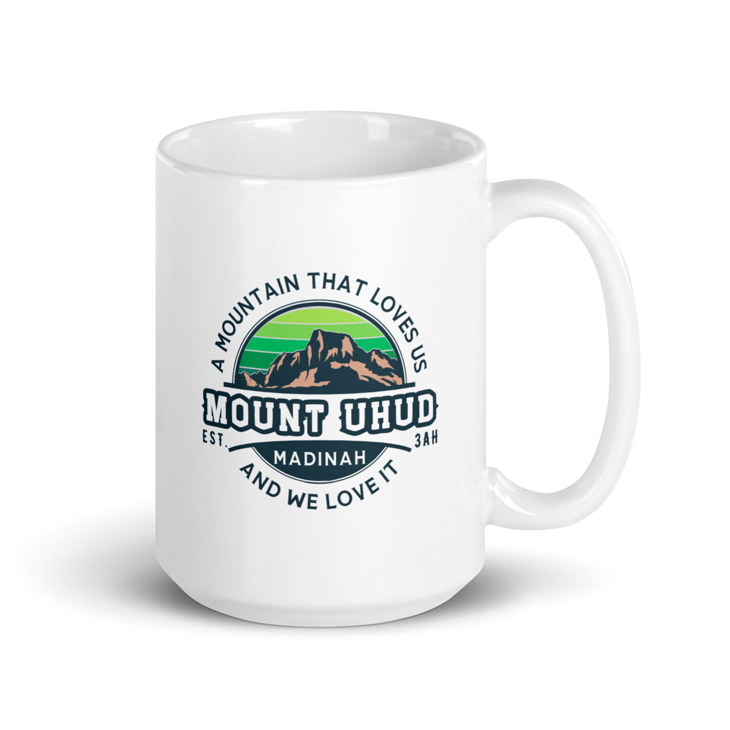 MUG Glossy White - LANDMARKS - MT UHUD