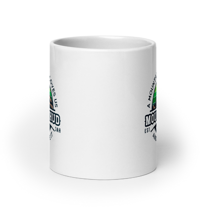 MUG Glossy White - LANDMARKS - MT UHUD