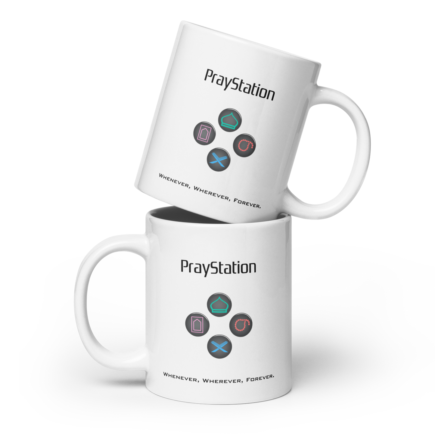 MUG Glossy White - PRAYSTATION