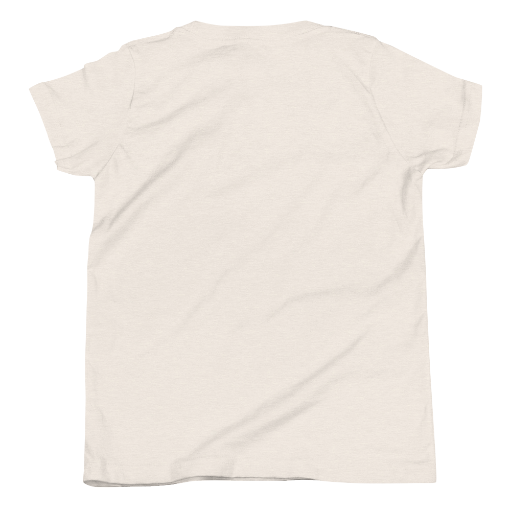 CHILDREN's T-Shirt - TAKBEERLAND FULL LOGO (Centered/Medium) - Gold